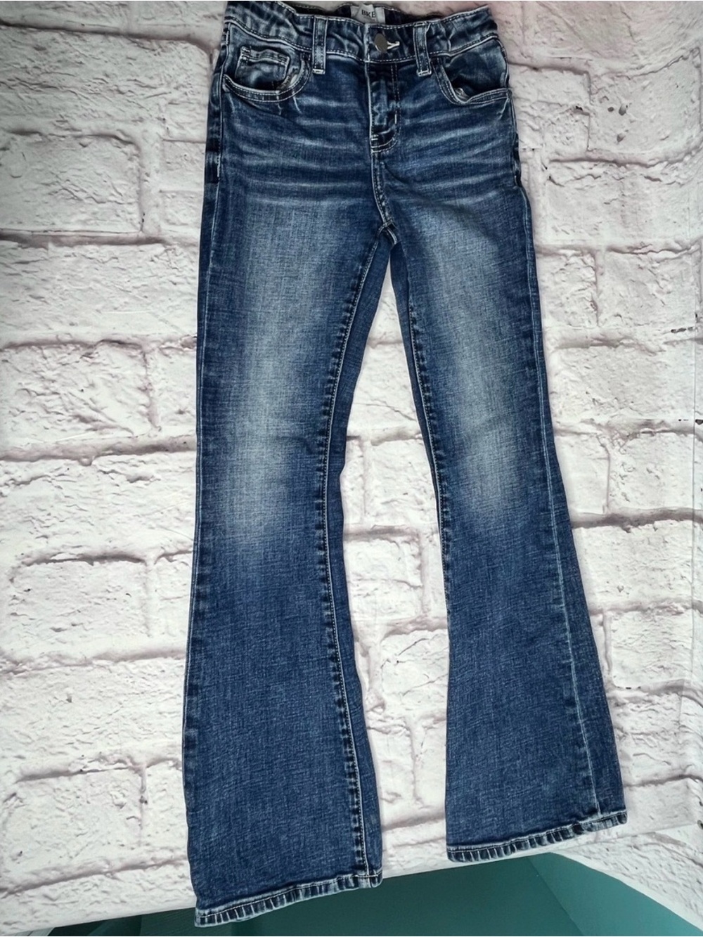 BKE girls flare jeans size 12 regular - Picture 2 of 7